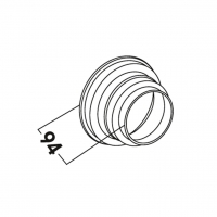 Редюсер T - STU - ST  Ø100-120-125-150 mm, код: 4021038